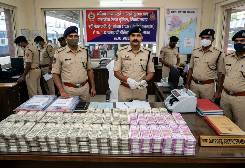 हवाला का बड़ा खेल? ट्रेन की बर्थ नंबर 71 पर बिछा था नोटों का जाल, ऐसे पकड़ा गया आरोपी।
